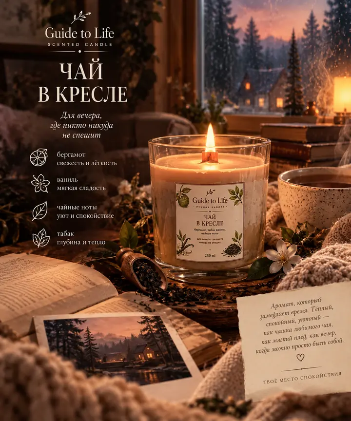 Чай в кресле